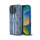 Etui / obudowa na smartfona Guess 4G Printed Stripes do iPhone 16 Pro niebieski